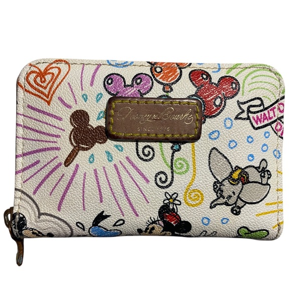 Disney Parks Sketch Wallet by Dooney & Bourke - Picture 1 of 9